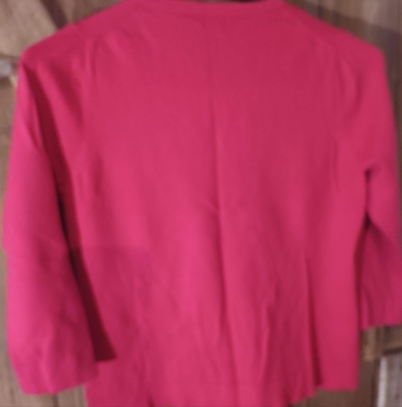 🤠Charter Club Petites Lightweight Button Up Sweater  Size Petite Medium - Picture 2 of 5